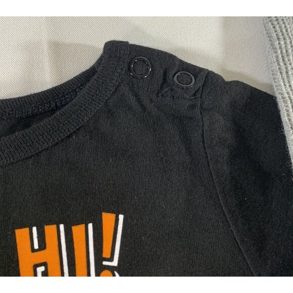 Garanimals Baby 6-9M Frankenstein Sleep Play Bodysuit 2 pc Set Halloween Green - Picture 9 of 16